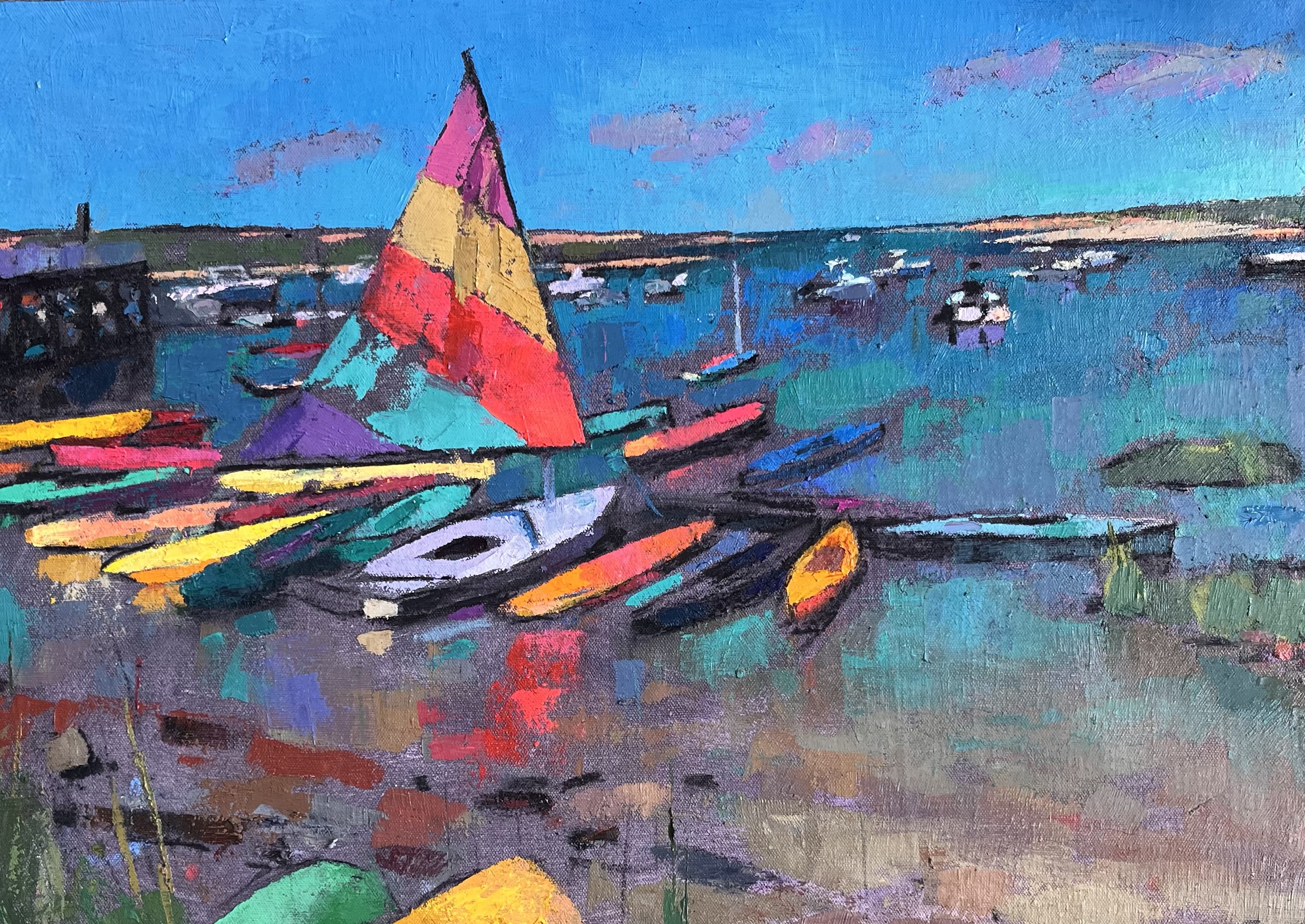 Boats at the Pamet